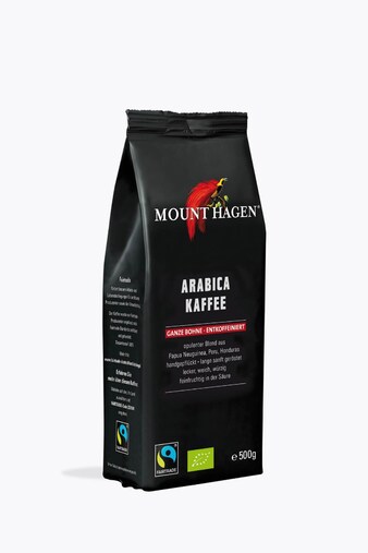 Mount Hagen Arabica Coffee Decaffeinated Organic 500g