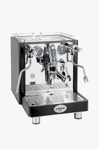 Quick Mill Essence Cafetera espresso inox/negro