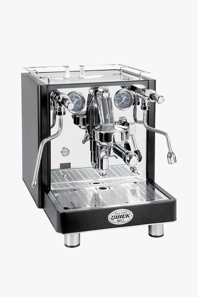 Quick Mill Essence Cafetera espresso inox/negro