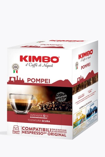 Kimbo Pompei 50 Capsules Nespresso® Compatible