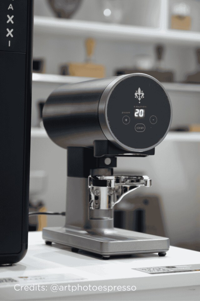 Eureka Disko automatic Tamper