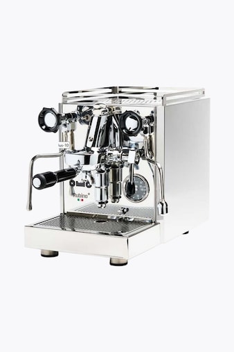 Quick Mill Rubino Plus Siebträgermaschine Edelstahl
