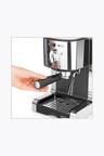 BEEM Portafilter-Maschine Espresso Perfect Ultimate 20bar Chromee-Style 1470W Silver