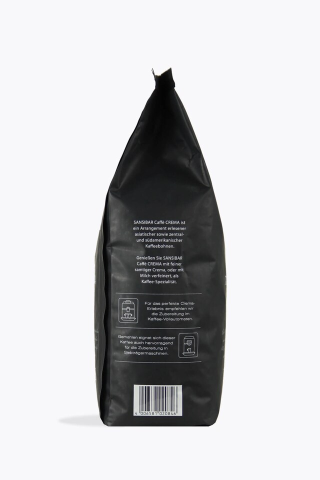 Sansibar Caffè Crema 1kg Bohne
