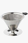 cilio permanent filter with stand, stainless steel