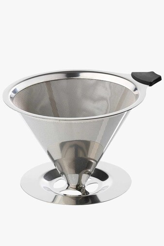 cilio permanent filter with stand, stainless steel