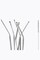Motta 6 Stainless Steel Straws with Brush