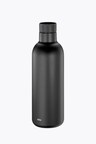 cilio Insulated Drinking Bottle DELUXE 650 ml Matte Black