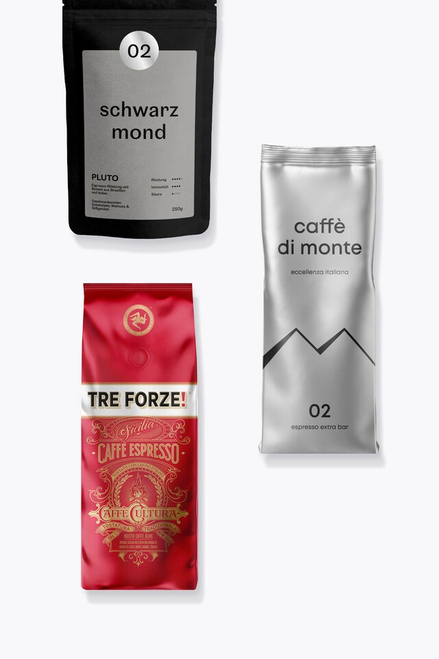 Espresso achocolatado - Set de degustación 750g
