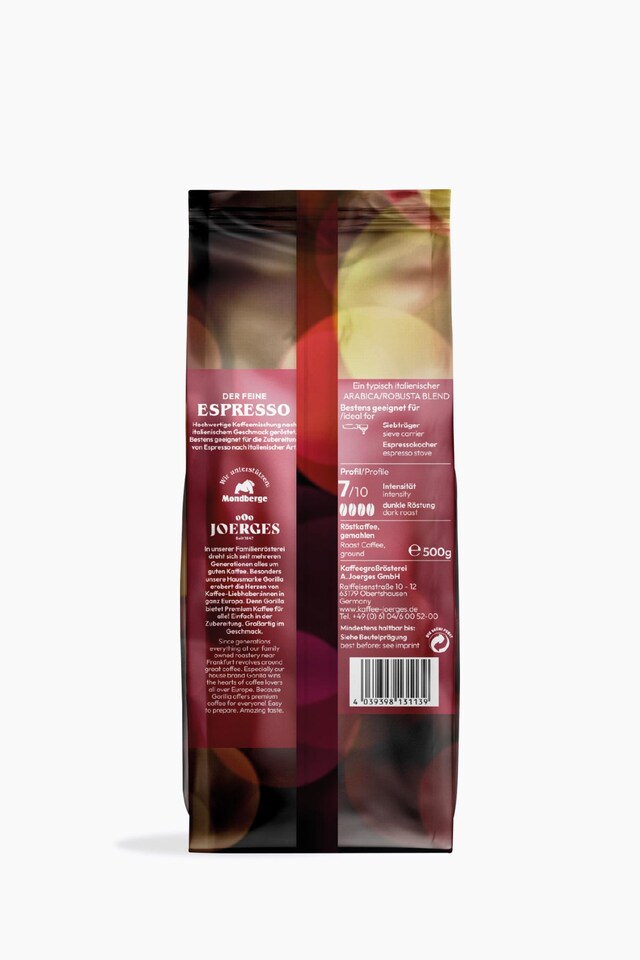 Gorilla Espresso 500g molido
