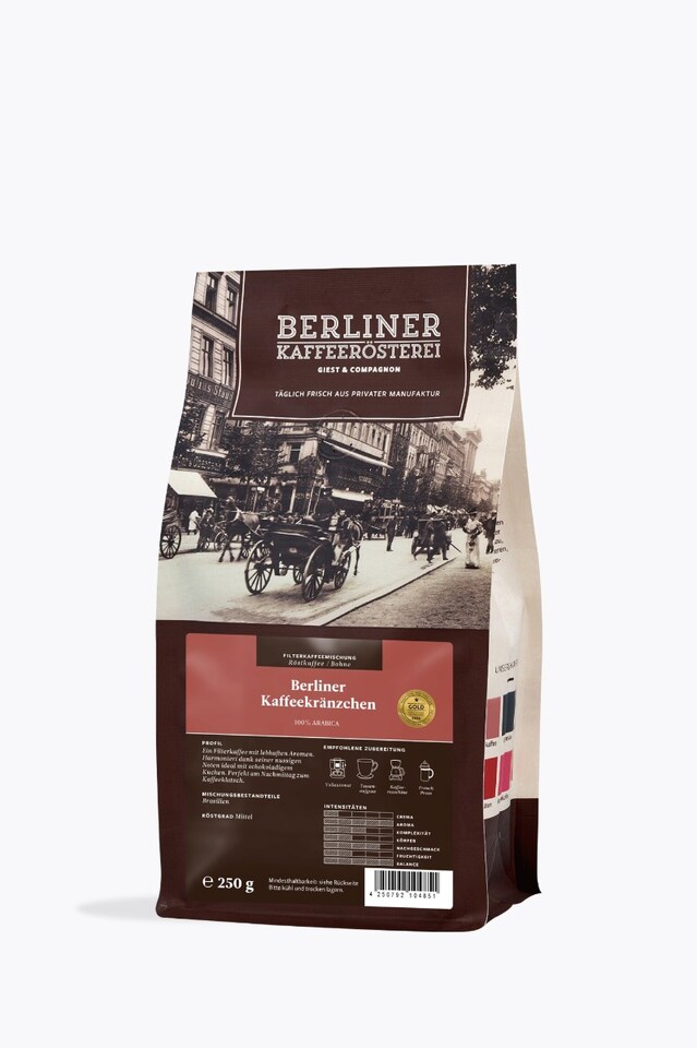 Berliner Kaffeerösterei Berliner Kaffeekränzchen 250g