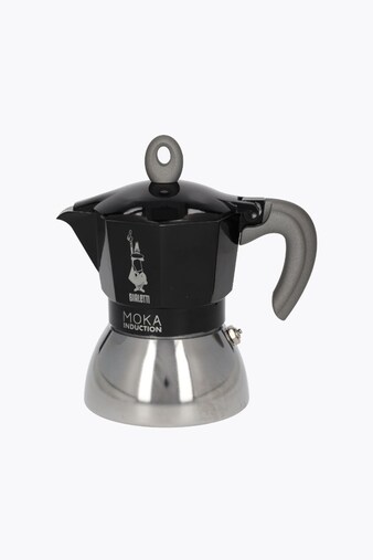 Bialetti New Moka Induction Espresso Maker 4 Cups Black