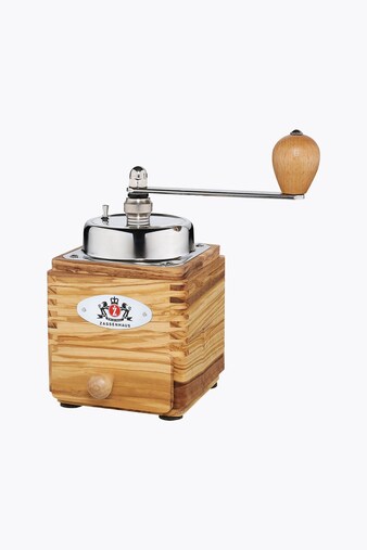 Zassenhaus Montevideo Coffee Grinder Olive Wood