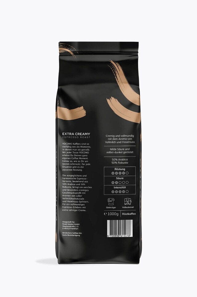 YOCOMO Extra Creamy Espresso Roast 1kg