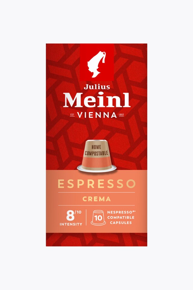 Julius Meinl Inspresso Espresso Crema 10 Capsules Nespresso® Compatible