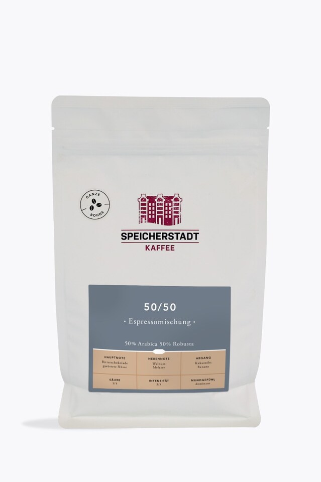 Speicherstadt 50/50 Espresso Blend 500g