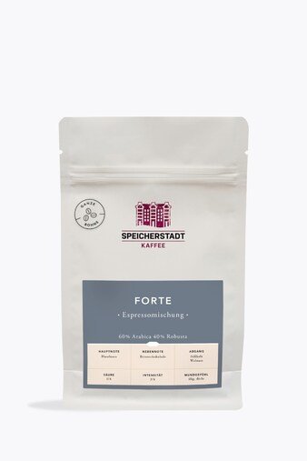Speicherstadt Forte Mezcla de espresso 250g