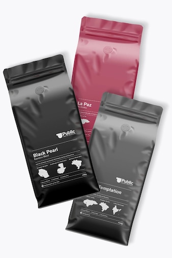Public Coffee Roasters Set de degustación 3kg