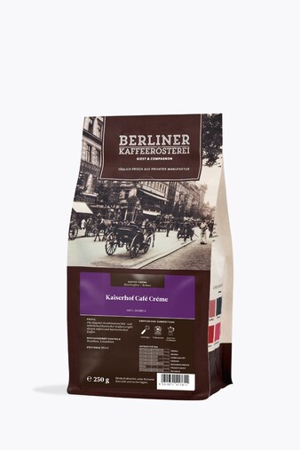 Berliner Kaffeerösterei Café Créme Kaiserhof 250g