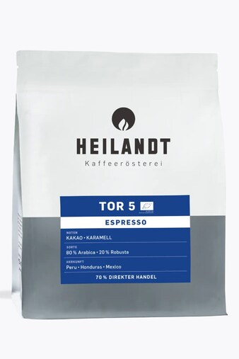 Heilandt Espresso Tor 5 Organic 1kg