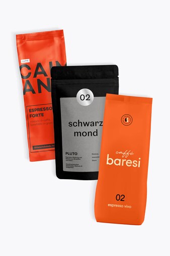 Espresso para cafeteras superautomáticas - Set de degustación 750g