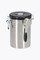 Zeller Coffee Canister with Spoon 1700ml Stainless Steel/Plastic