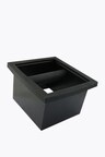 Rhinowares Square Knock Chute for Counters and Work Surfaces