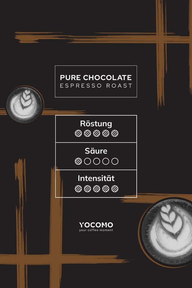 YOCOMO Pure Chocolate Espresso Roast 250g