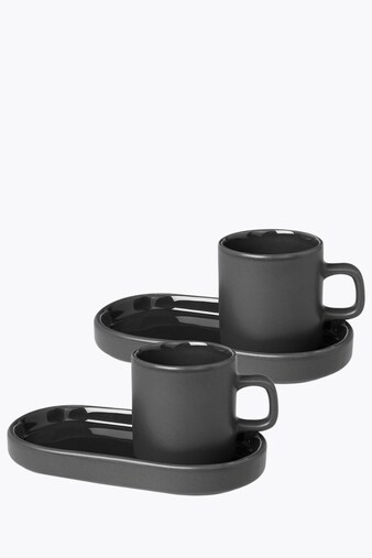 Blomus Pilar Agave Green 2-Piece Espresso Cup Set