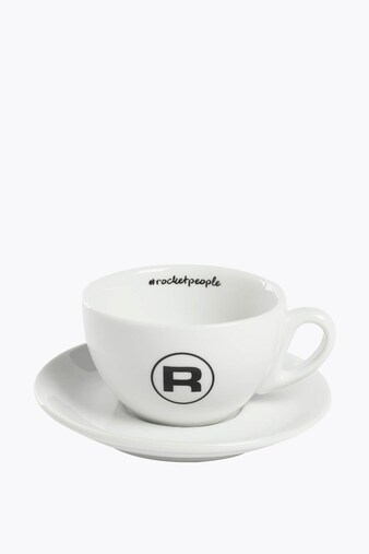 Rocket Cappuccino Cup White