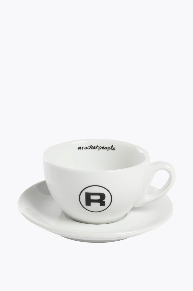 Rocket Cappuccino Cup White