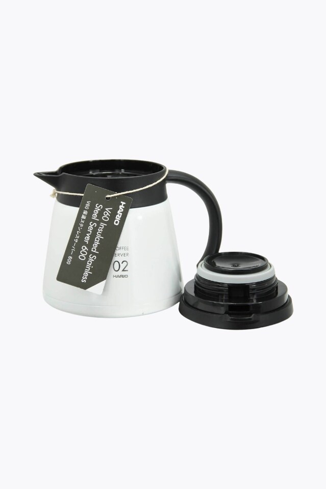 Hario V60 02 Insulated Carafe PLUS weiß 600ml