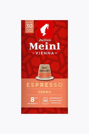 Julius Meinl Inspresso Espresso Crema 30 Capsules Nespresso® Compatible