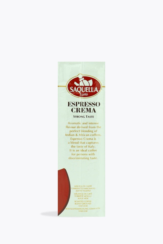 Saquella Espresso Crema Ground 250g