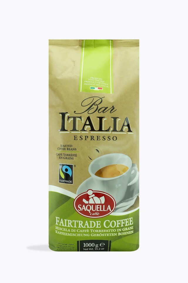 Saquella Bar Italia Fairtrade Espresso 1kg