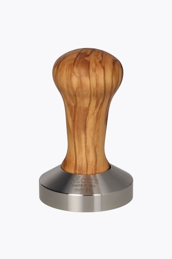 Motta Tamper Olive Wood Flat Base 58mm