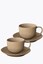 Blomus Kumi Coffee Cups Set of 2 Fungi