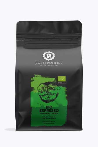 Rösttrommel Bio Blend Espresso 1kg