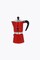 Bialetti Rainbow Red Espresso Maker 6 Cups