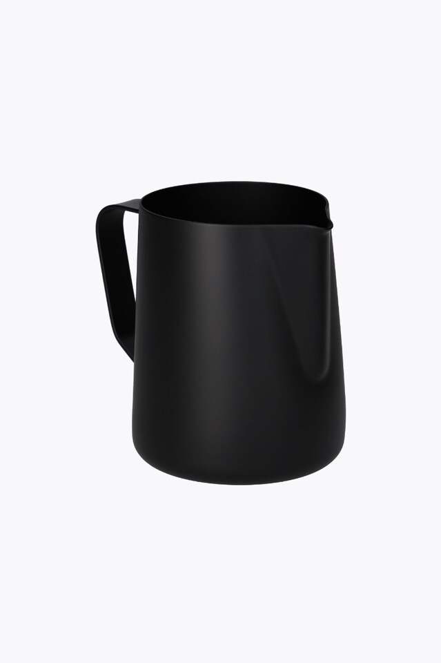 Rhinowares Jarra de leche Teflón 600ml Negro