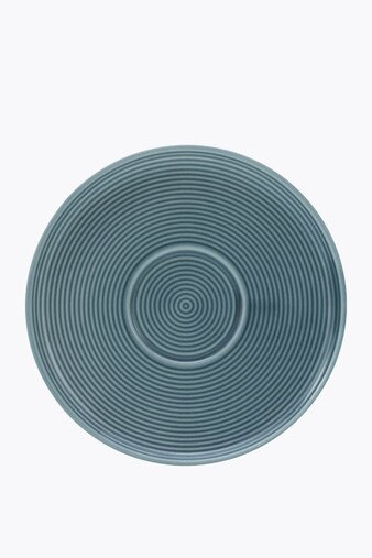 CreaTable Session cappuccino saucer blue