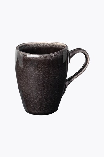 Broste Copenhagen Mug "Nordic Coal" with Handle