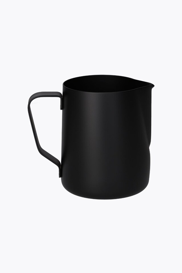 Rhinowares Jarra de leche Teflón 600ml Negro