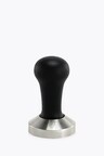 Motta Tamper Stainless Steel Flat with Black Wooden Handle 57mm
