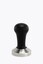 Motta Tamper Stainless Steel Flat with Black Wooden Handle 57mm