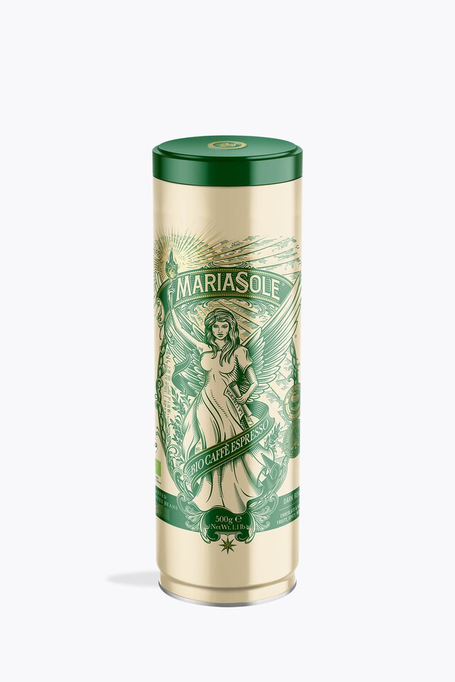 MariaSole Caffè Organic Espresso 500g Can
