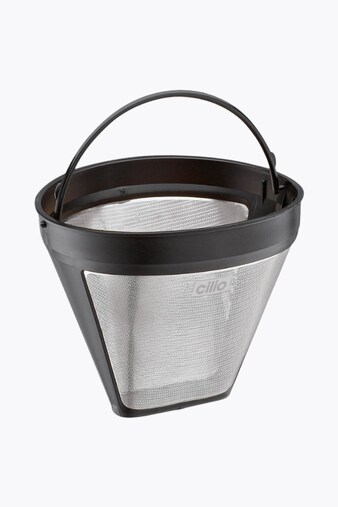 cilio permanent coffee filter stainless steel size 4