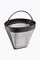 cilio permanent coffee filter stainless steel size 4