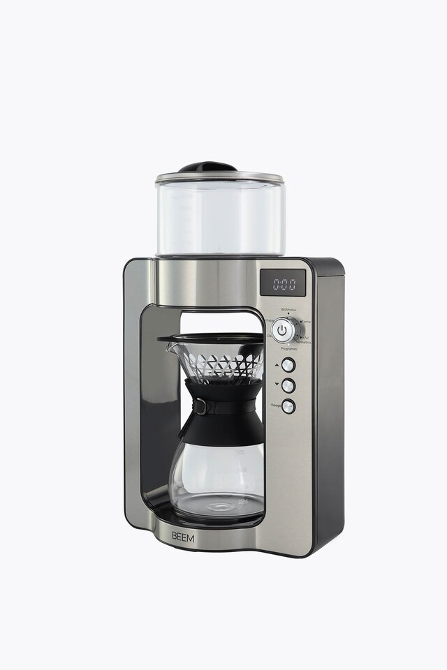 BEEM Coffee Machine Pour Over mit Coffee Scale 1500W Stainless Steel/schwarz