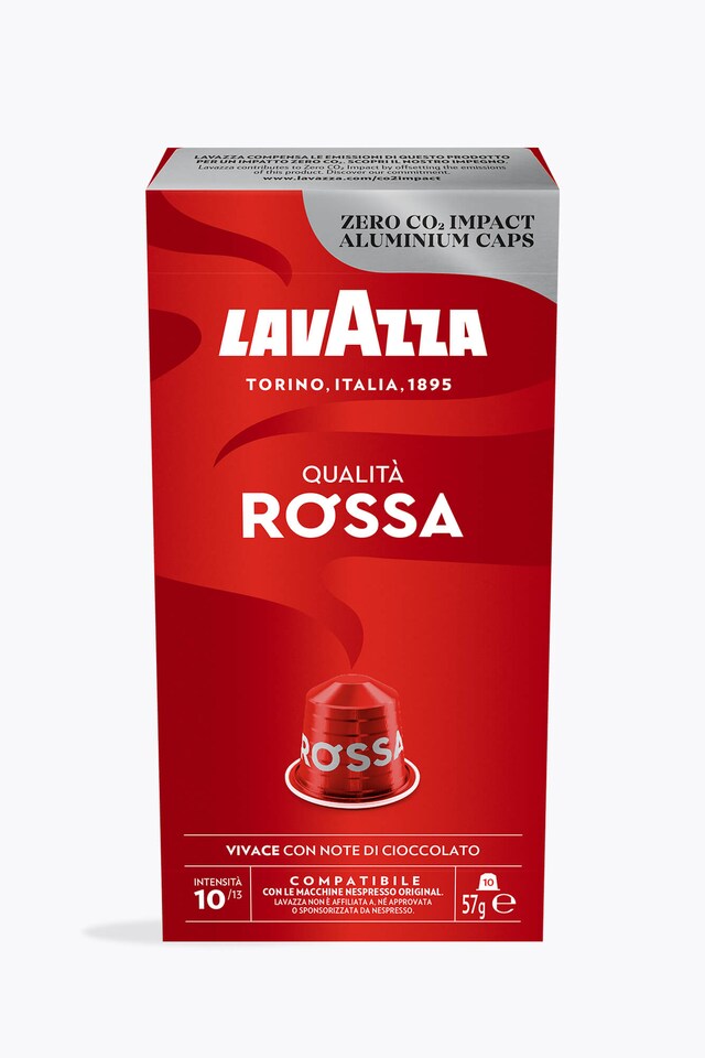 Lavazza Espresso Qualita Rossa 10 Capsules Nespresso® Compatible